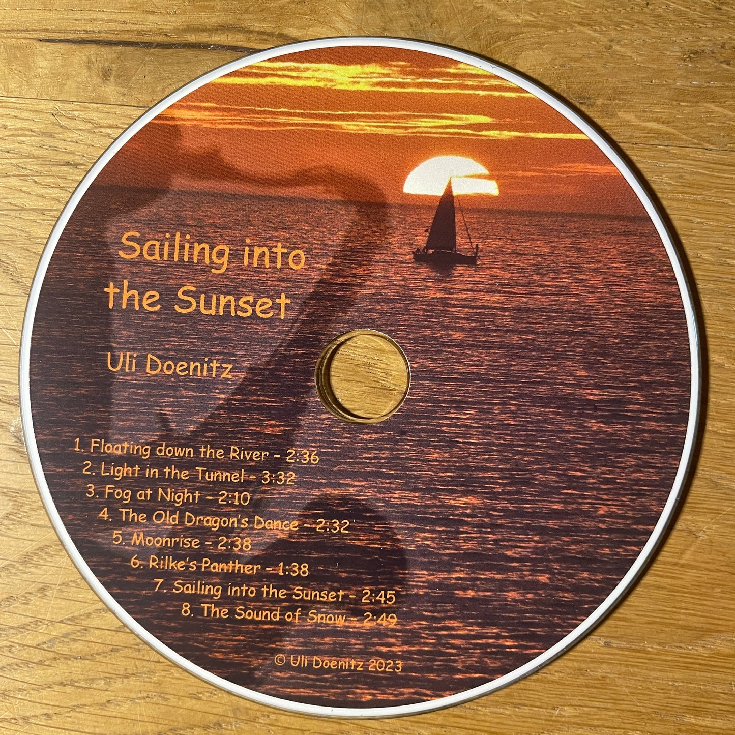 CD Sailing into the Sunset