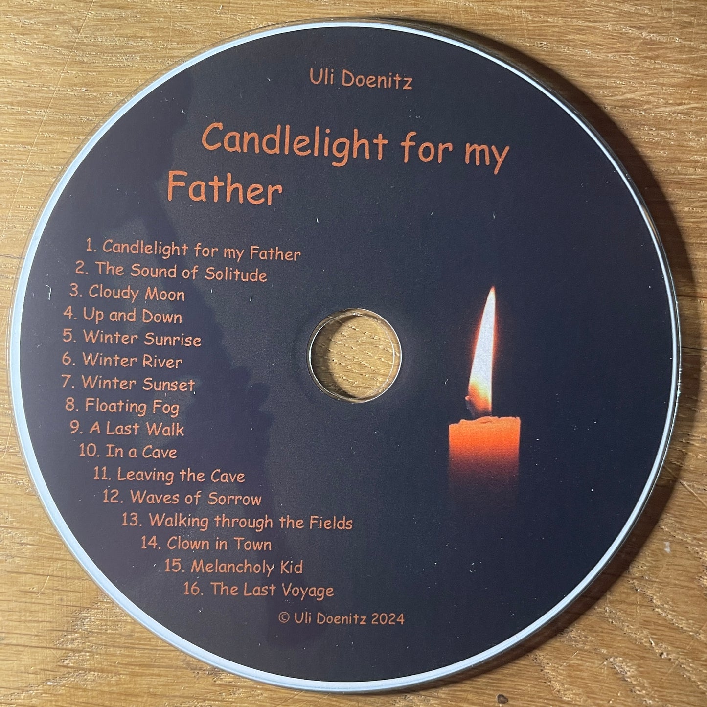 CD Candlelight for my Father
